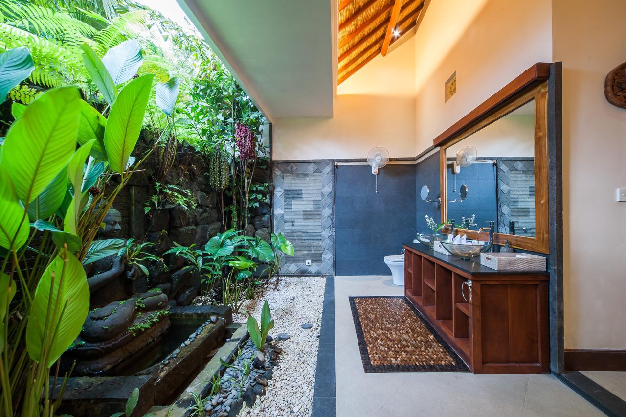 Luxury 3Br Infinity Jungle View Aashaya Villa Ubud Exterior foto